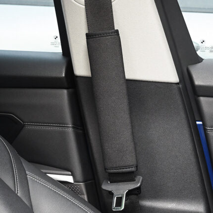 Ceinture de sécurité en daim pour voiture avec protecteur d’épaule